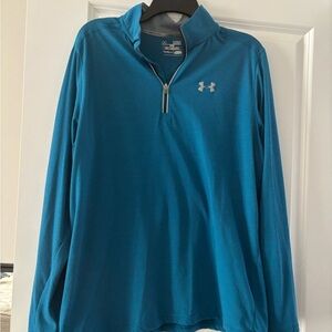 Under Armour Blue Quarter-Zip Pullover